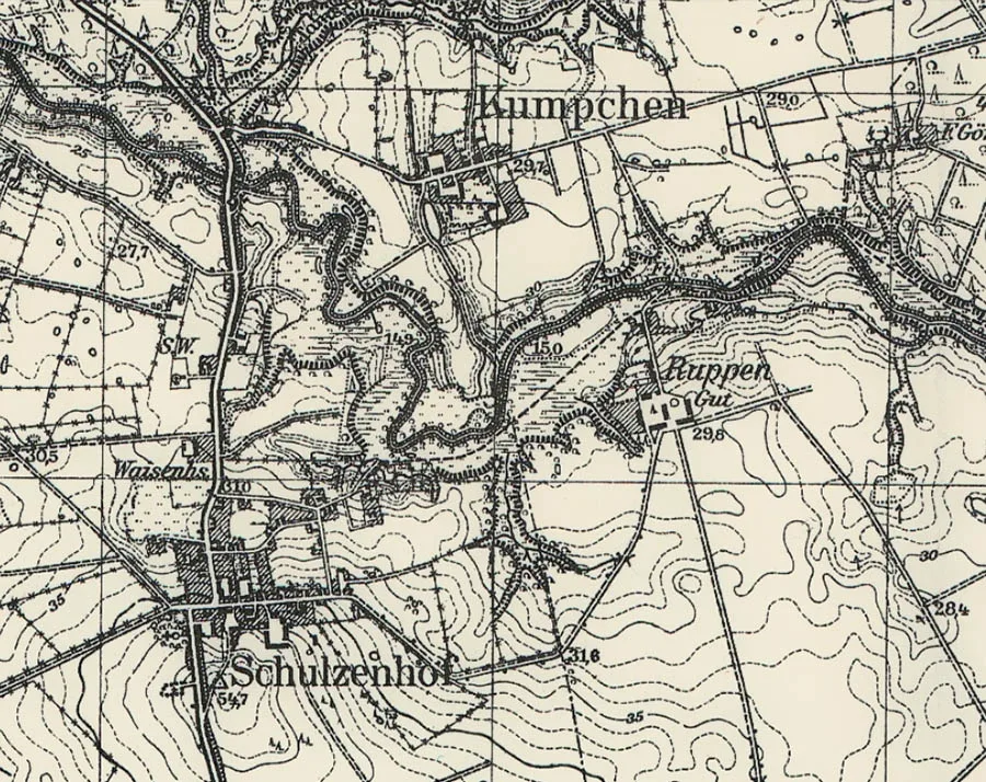 Obehlischken–Schulzenhof on the map