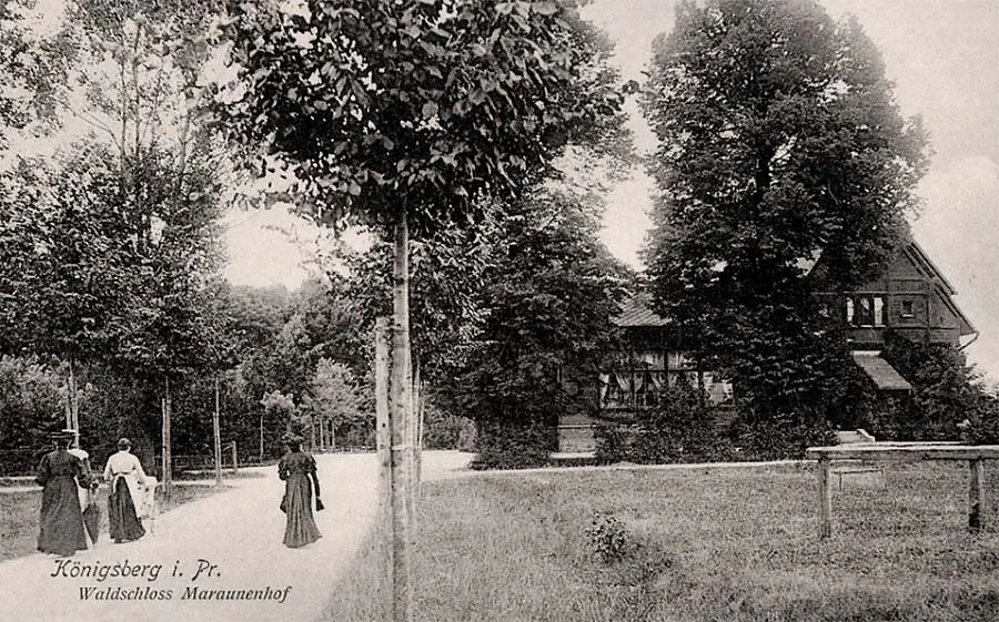 Лесной замок (Waldschloßchen) — главный дом поместья