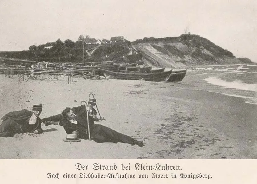 Plaża w Klein Kuhren