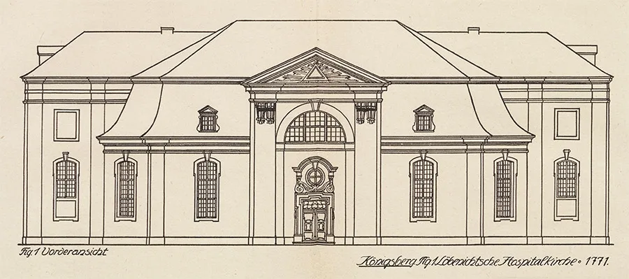 Löbenichto ligoninės bažnyčia, 1771