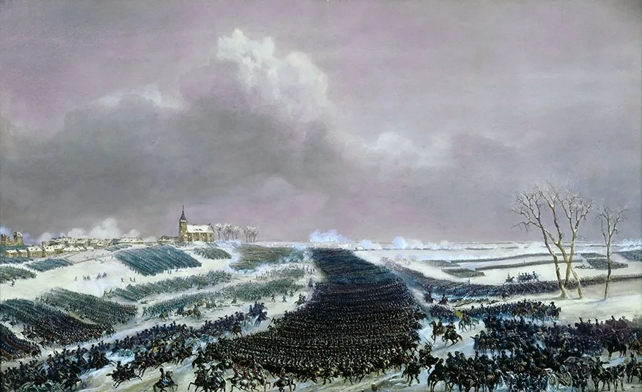 Panorama of the Battle of Preußisch Eylau