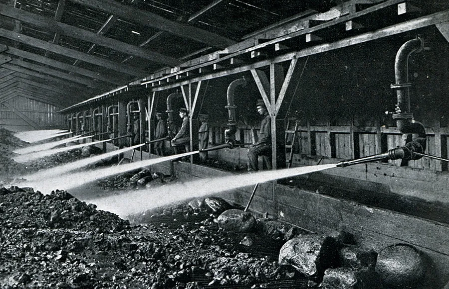 Amber mining