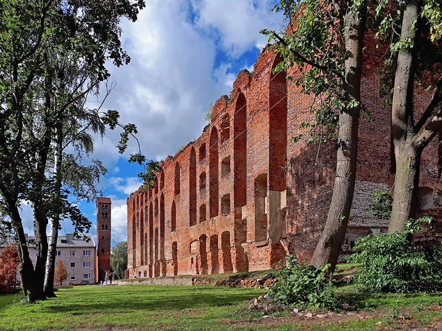 Ragnit Castle in Neman