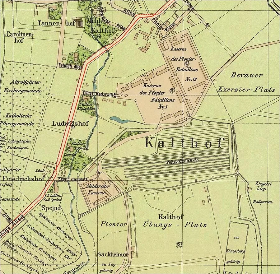 Карта Кальтхофа