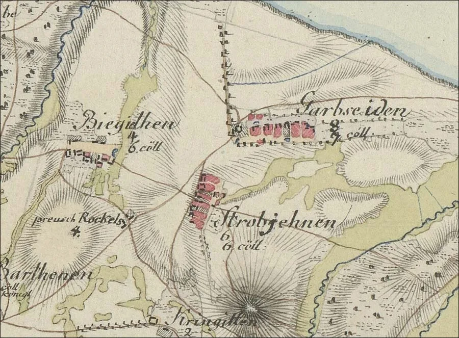 Карта 1796 года