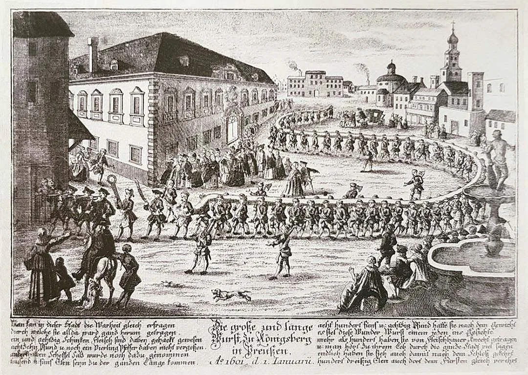 The Giant Sausages and Loaves of Königsberg