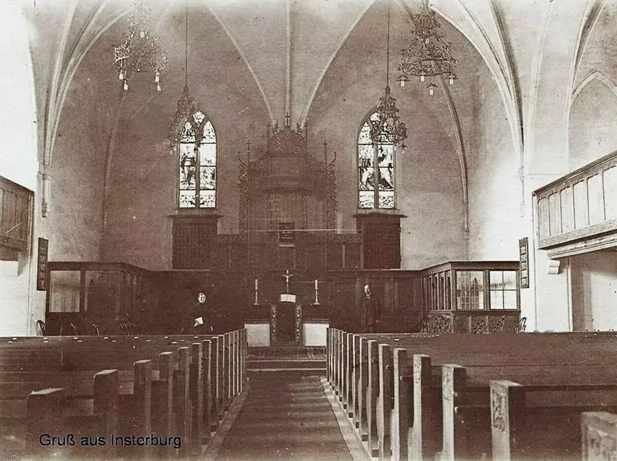 Innenraum der Melanchthonkirche