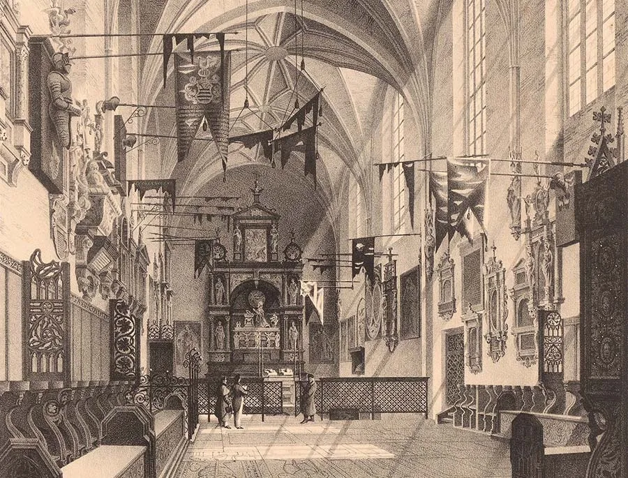 Raum hinter dem Altar