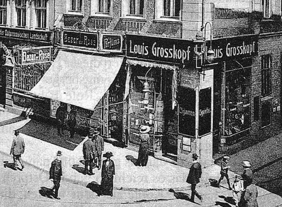 Großkopf's shop in the Kneiphof