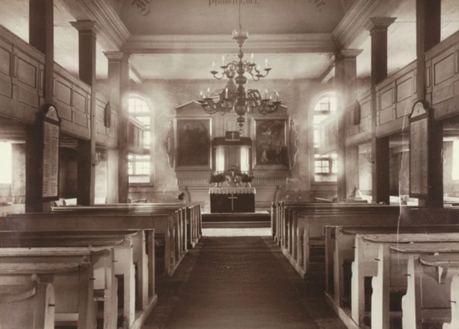 Innenraum der Kirche Wilhelmsberg