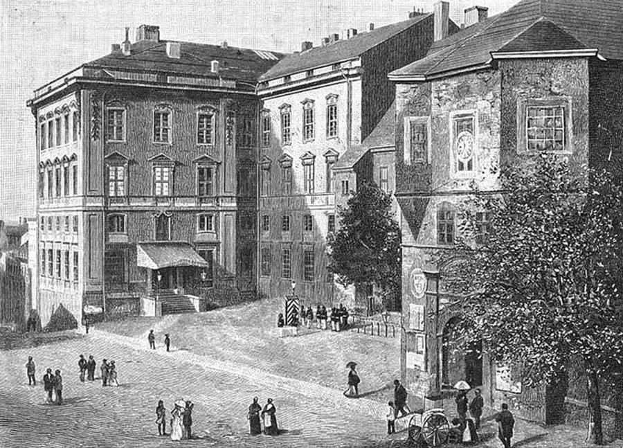 East wing of Königsberg Castle