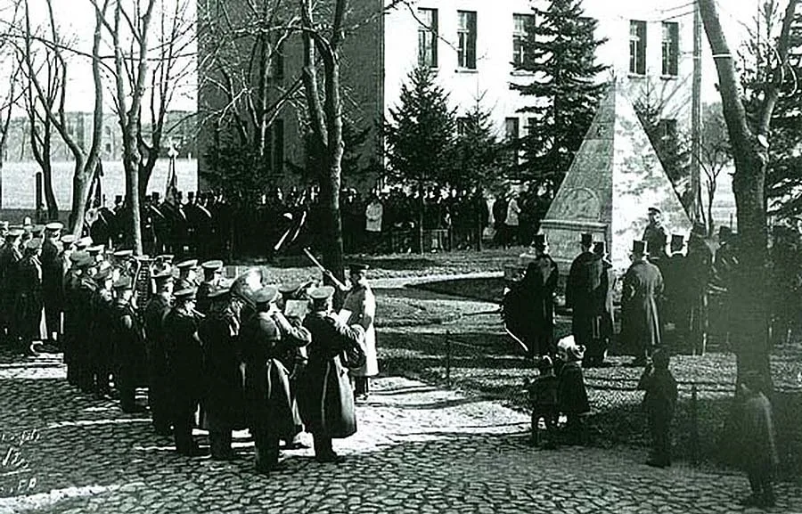 Feierliche Veranstaltung an der 