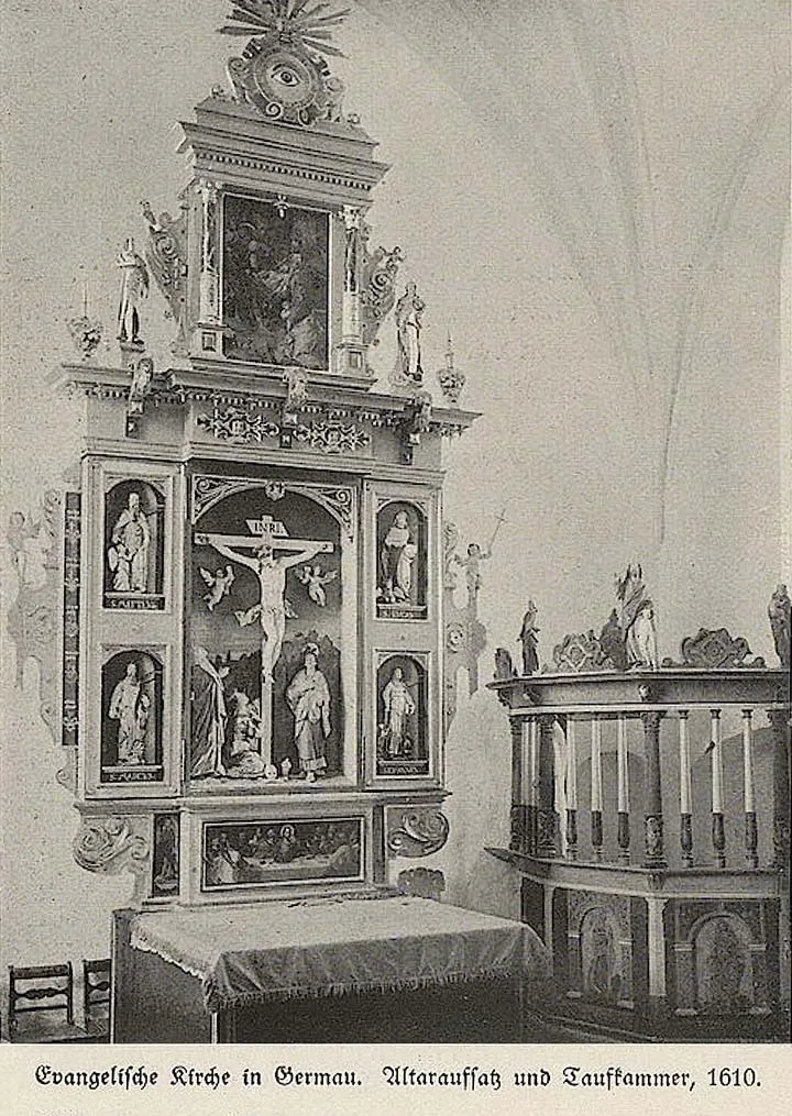 Altar of Germau Church