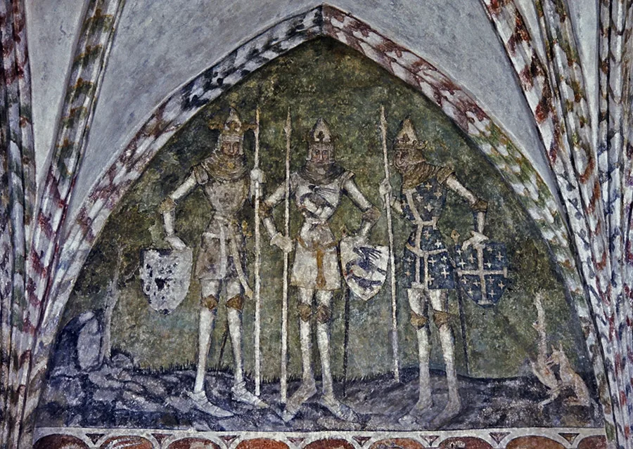 Freski zamku Lochstädt