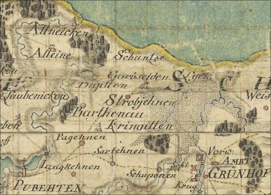 Карта 1730 года