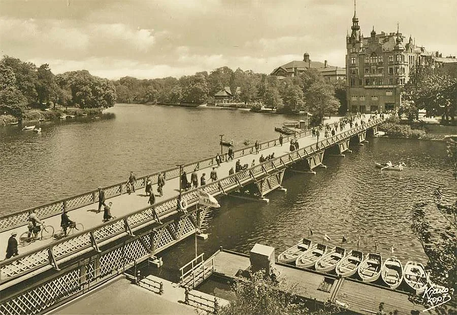 Most przez Staw Zamkowy