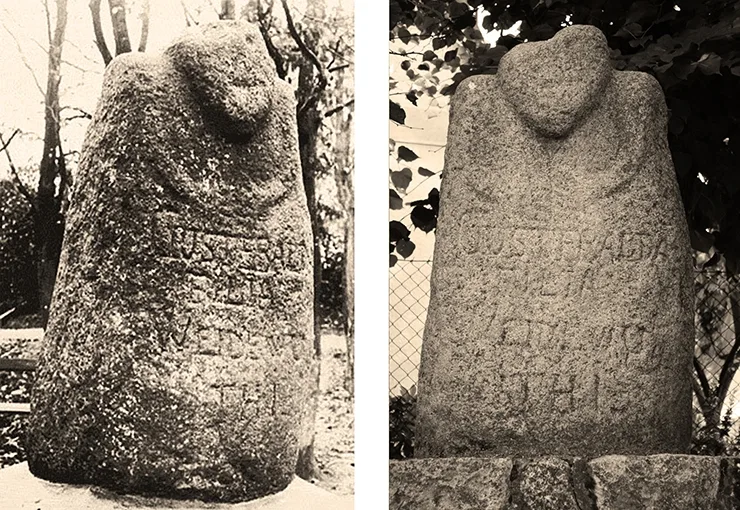 The petrified “princess” Gustebalde in Bartenstein-Bartoszyce