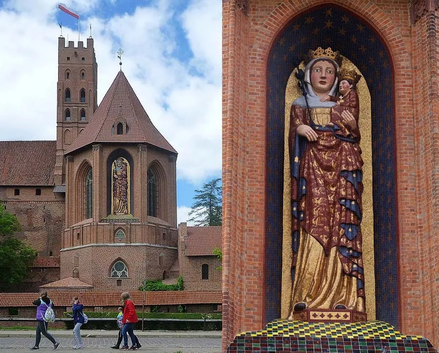 Matka Boża w Malborku (zamek Marienburg)