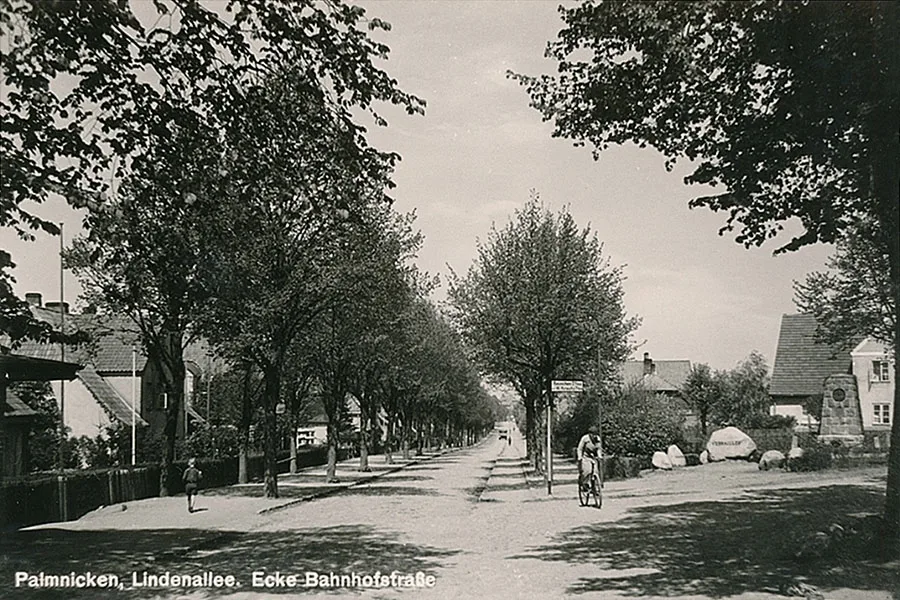 Junction of Lindenstraße and Bahnhofstraße