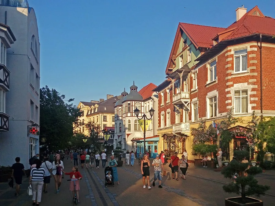 Kurortny-Prospekt in Selenogradsk