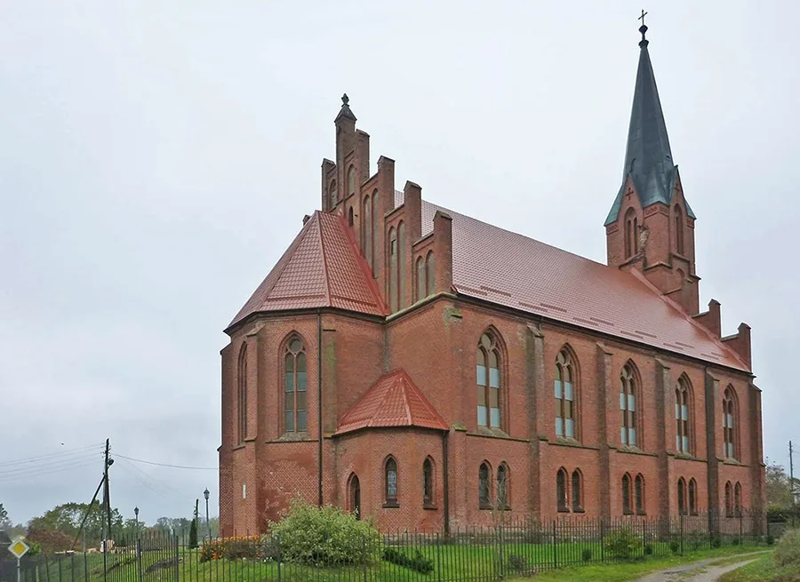 Die Kirche in Lasdehnen