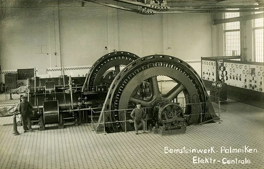 The electric heart of the amber mine