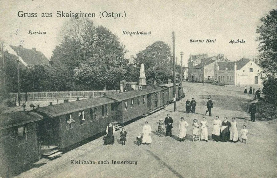 Siaurasis geležinkelis Didžiųjų Skaisgirių centre