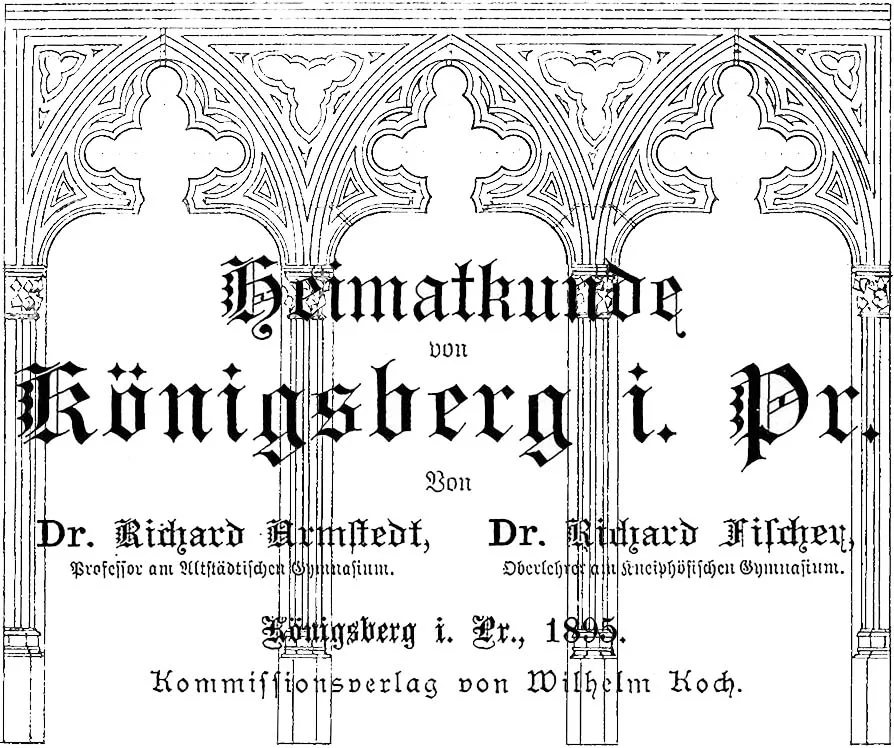 Heimatkunde von Königsberg