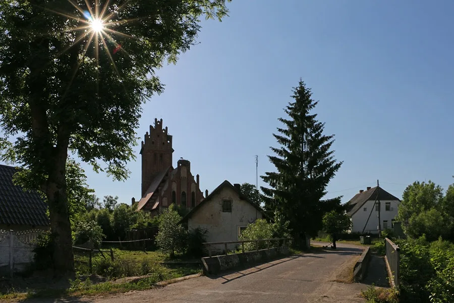 Kościół w Mühlhausen w Gwardiejskim