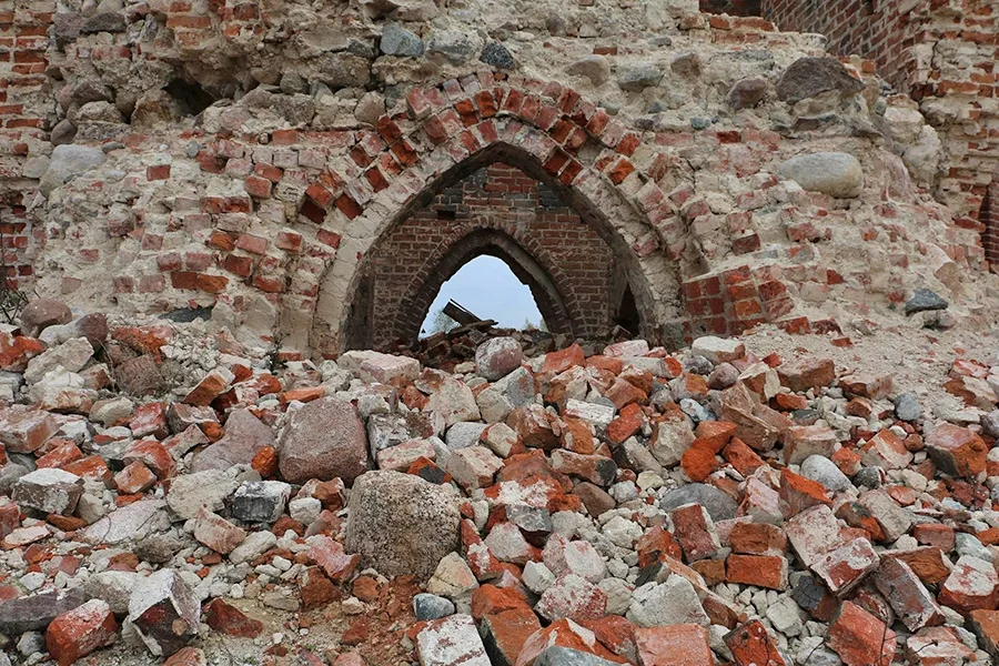 Ruins of Groß Engelau Church
