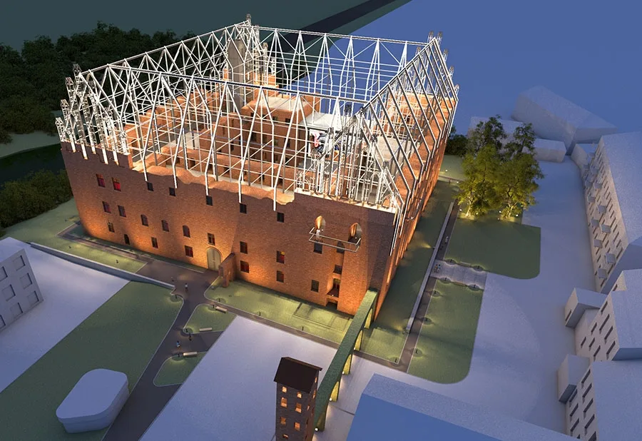 Reconstruction project for Ragnit Castle