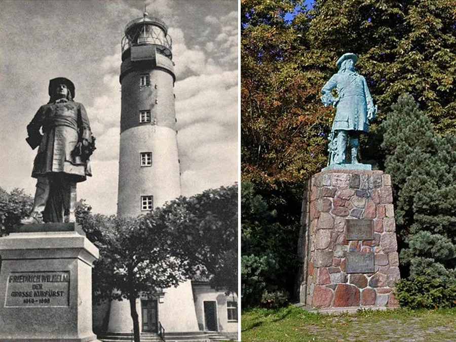 Paminklas Didžiajam kurfiurstui Piliavoje ir Ekernfordėje