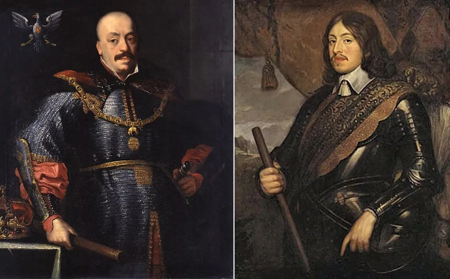 The kings of Poland and Sweden of the Vasa dynasty