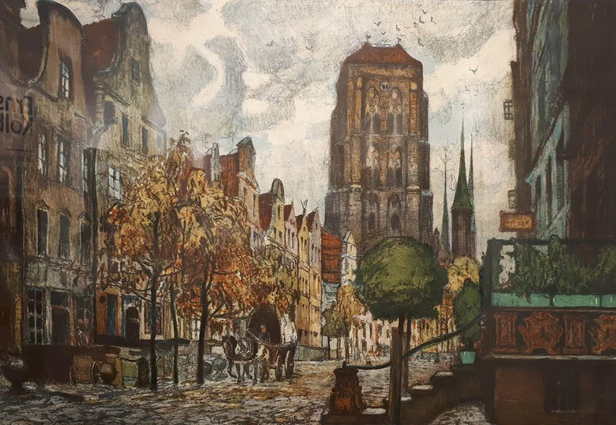 Ernst Kolbe St.Marien in Danzig