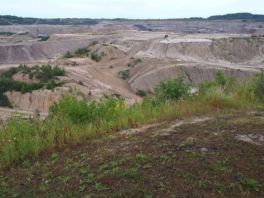 New amber quarry