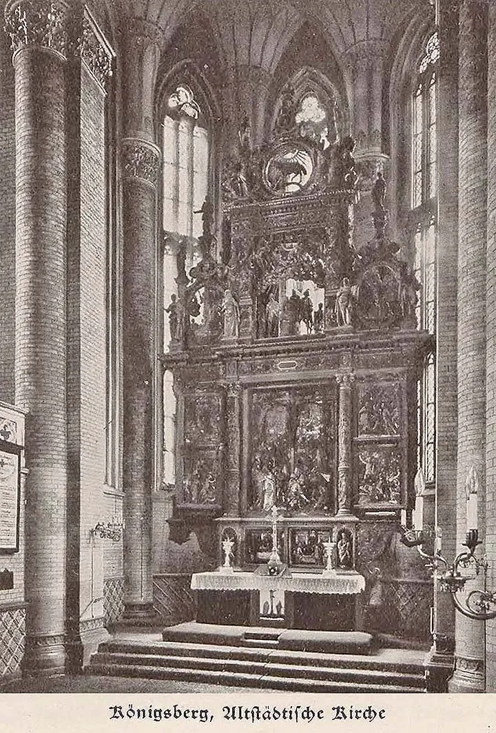 Ołtarz Starego kościoła Altstadt