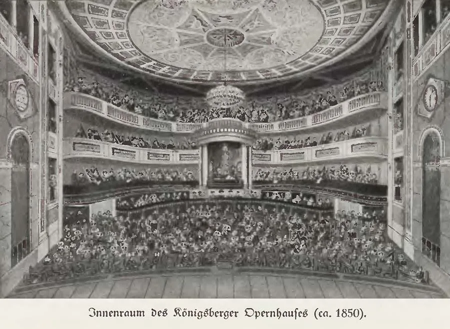 Bühne und Zuschauerraum