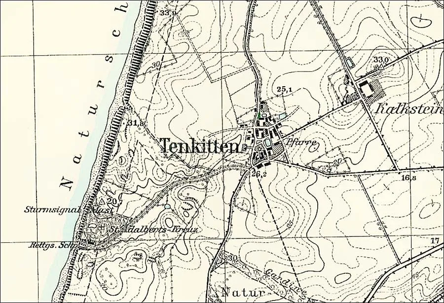 Tenkitten on the map