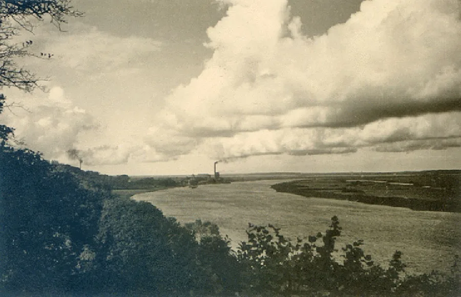 View of Ragnit from Tussainen