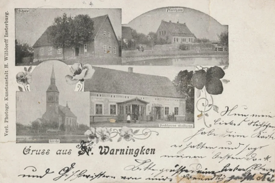 Postcard from Groß Warningken