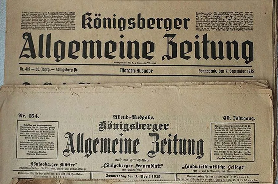 Königsberger Allgemeine Zeitung