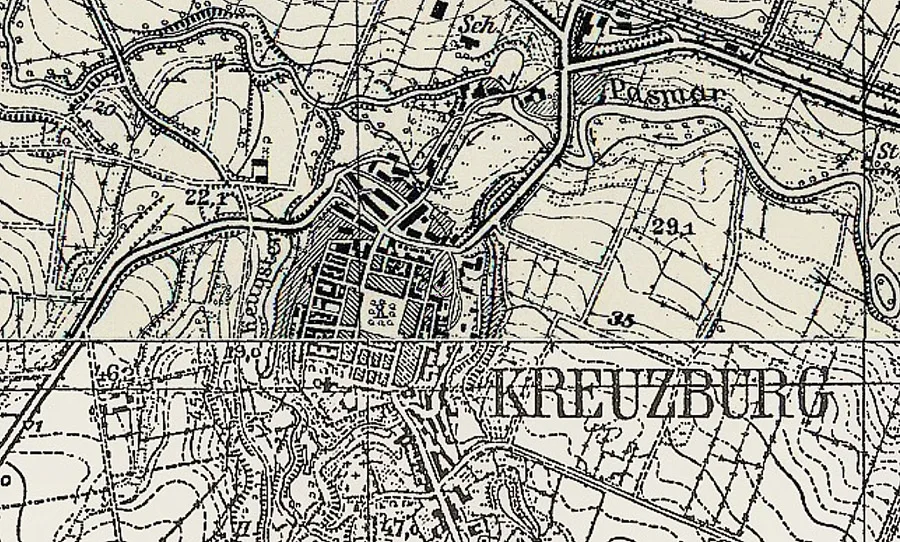 Kreuzburgo planas