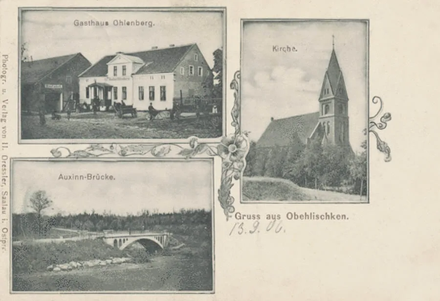 Postcard from Obehlischken