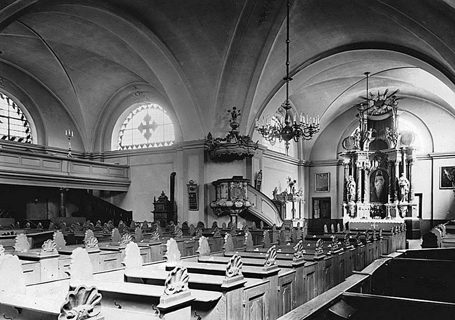 Inside the Tragheim Church