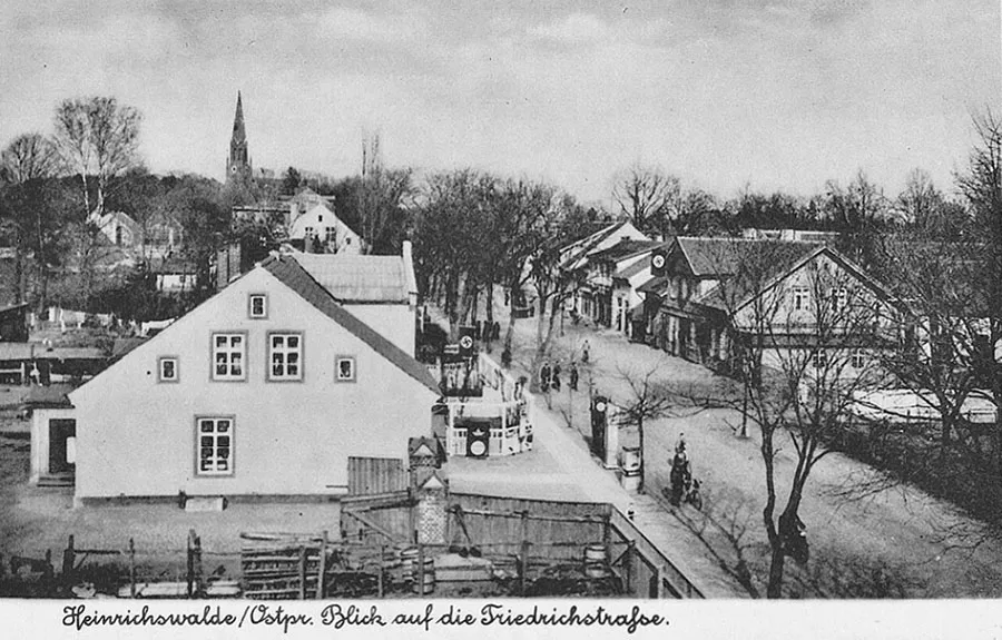 Friedrichstraße – pagrindinė Heinrichswalde gatvė