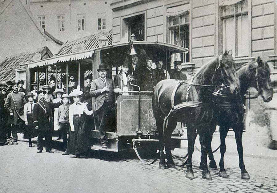 The last horse tram of Königsberg