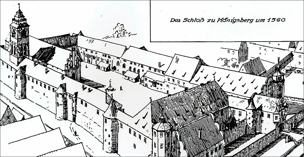 Karaliaučiaus pilis, 1560