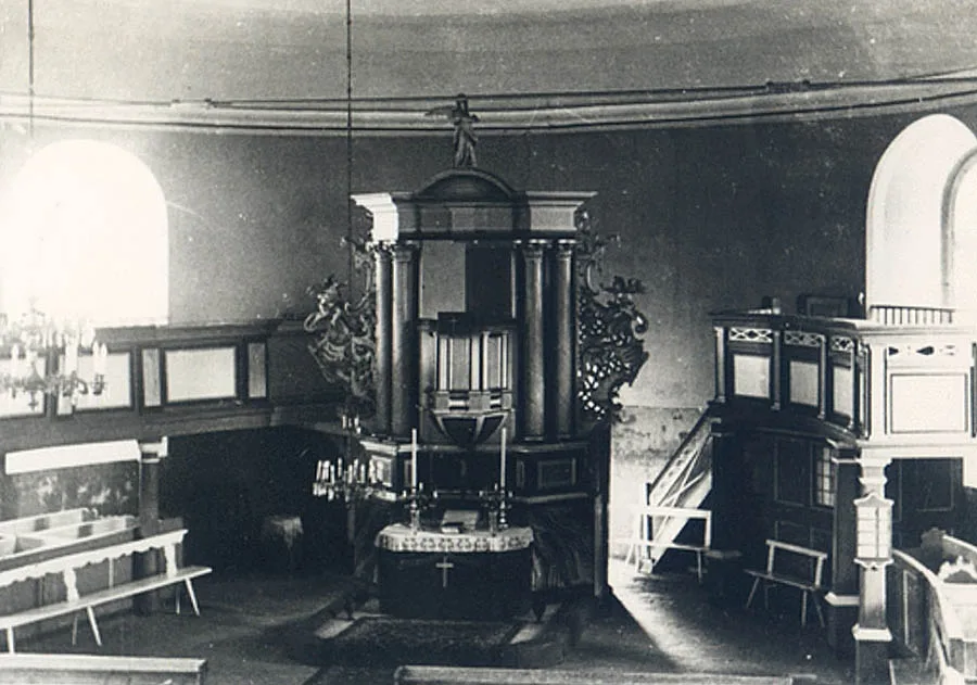 Interior of Norkitten Church