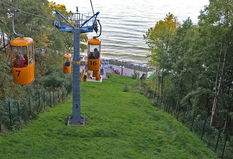 Die Seilbahn von Swetlogorsk