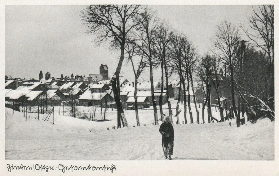 Winter road to Zinten